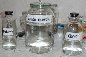 Количество воды зависит от начальной степени крепости спирта-сырца Как сделать двойной самогон